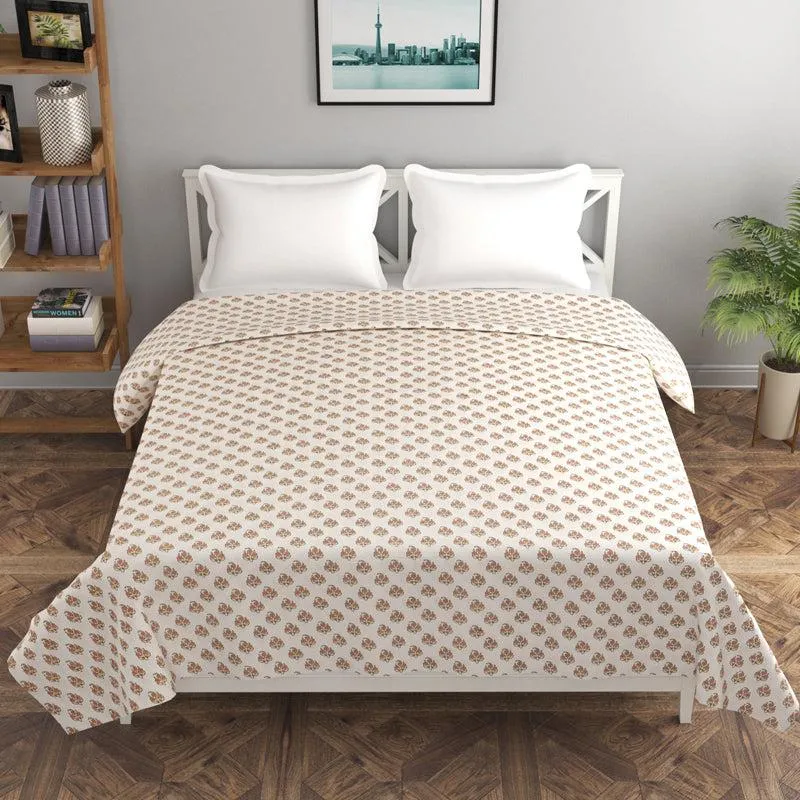 Serene Grace Cotton Duvet Cover - 210 TC media 3