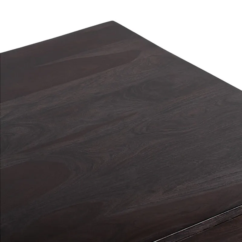 Oervon Sheesham Wooden Center Table - Black media 6