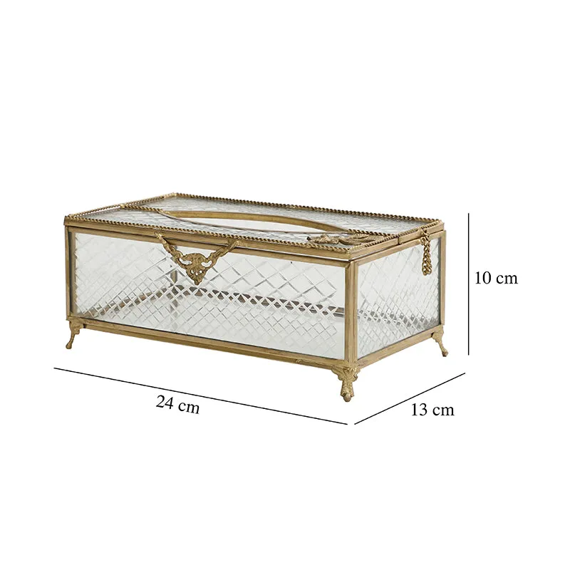 Adorna Tissue Holder - Gold media 6