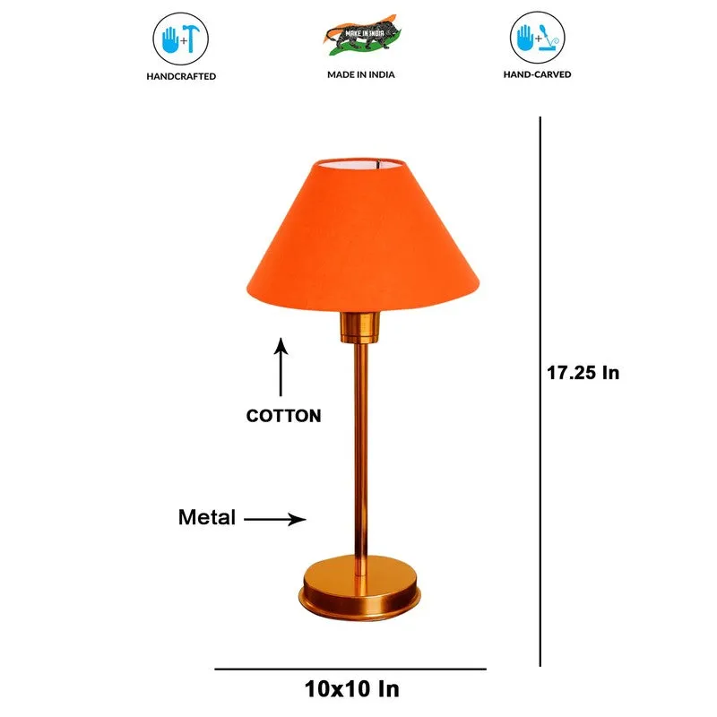 Kavira Elyn Metal Table Lamp - Orange media 8