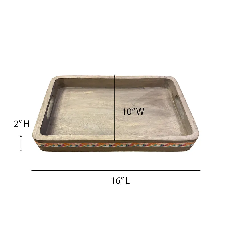 Obara Acacia Wood Tray media 5