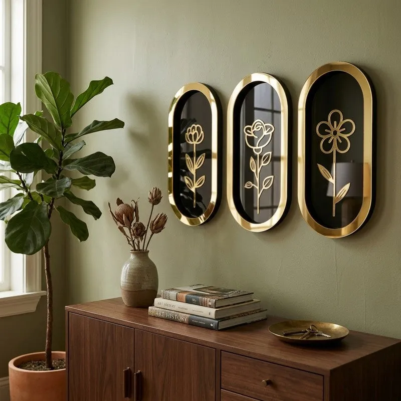 Petalyn Wooden Wall Accent - Set of Three media 5