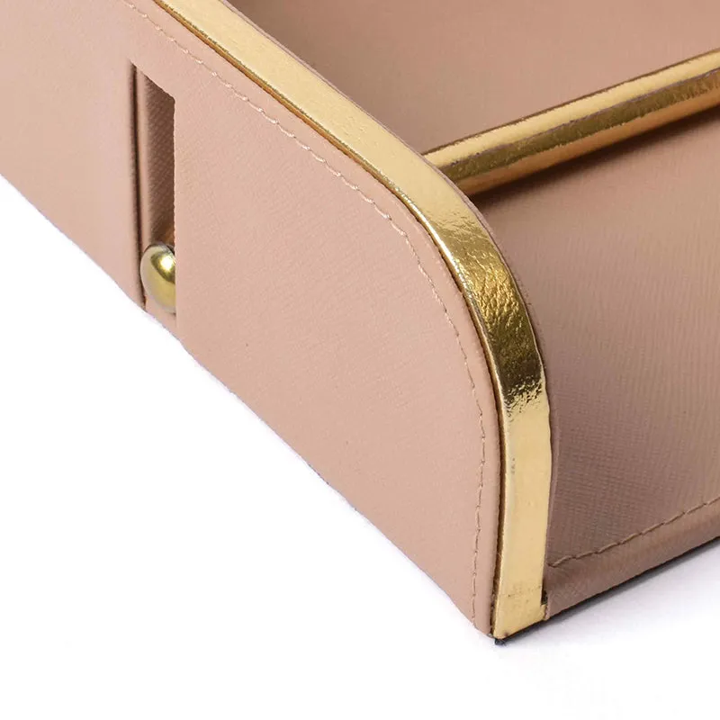 Ceastra Neo Faux Leather Tissue Holder - Beige media 5