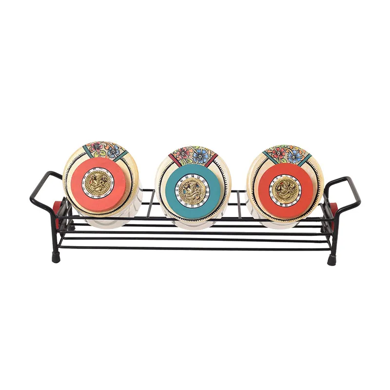 Ishani Jar Set With Tray - Four Piece Set media 5