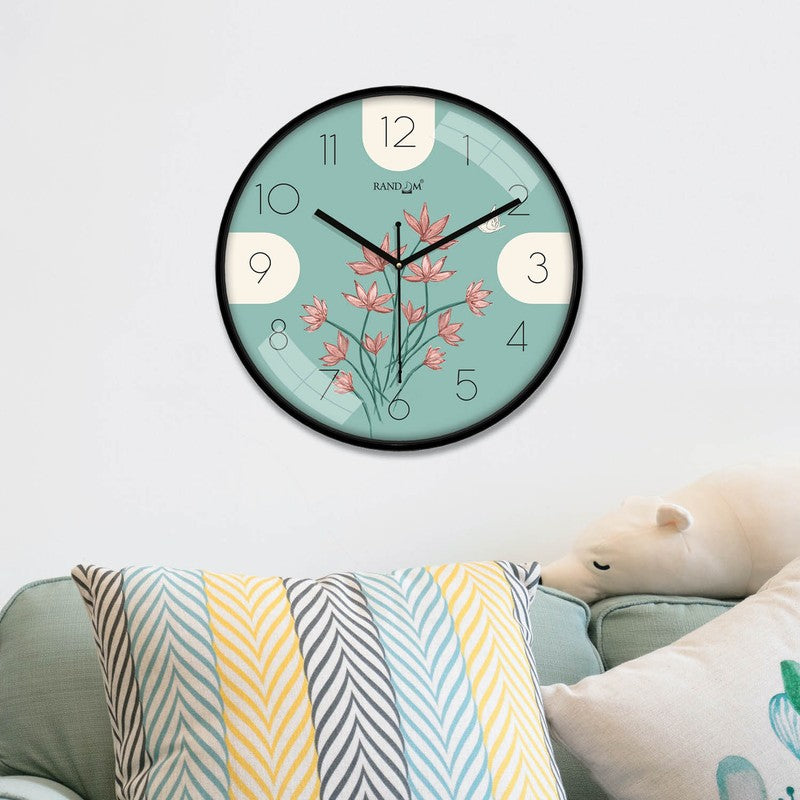 Blossom Round Analog Wall Clock - Multicolor