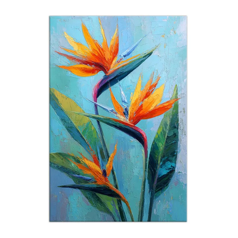 Bloom & Leaf Botanical Canvas Wall Art media 3