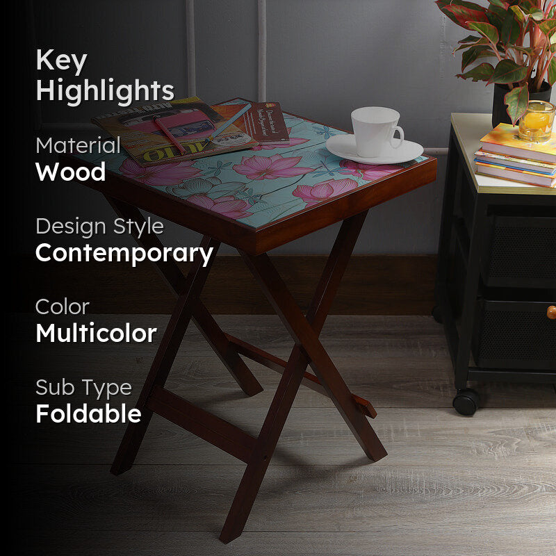 Pushya Folding Side Table media 2