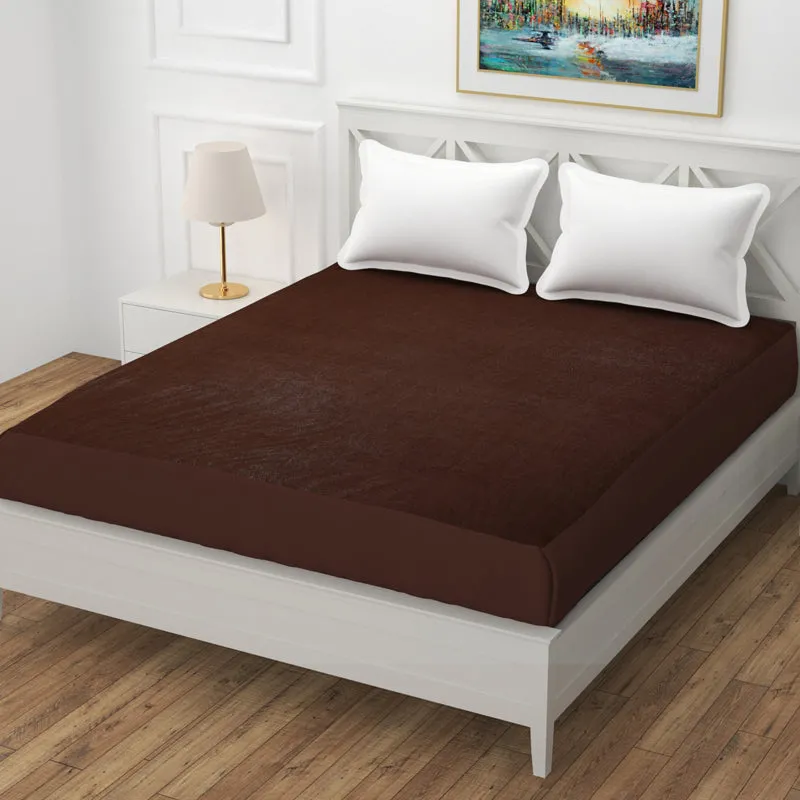 Cloud Guard Mattress Protector - Brown media 1