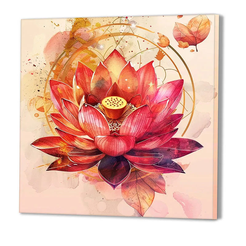 Lotus Nirvana Wall Art media 5