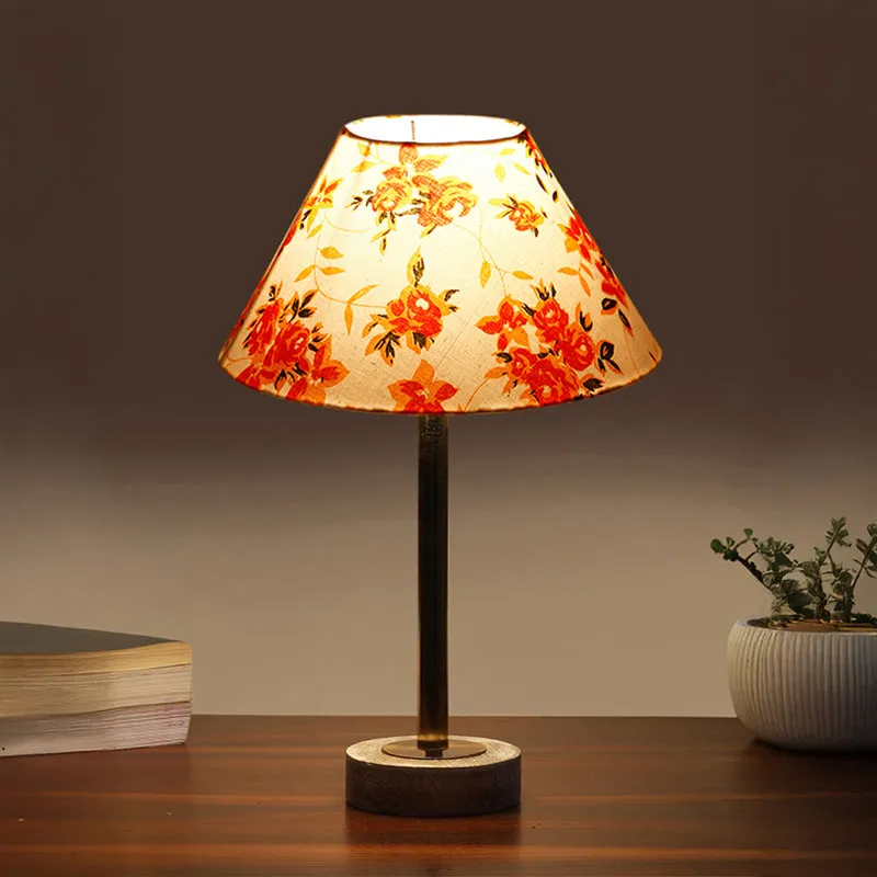 Solenne Cone Rodin Wooden Table Lamp - Multicolor media 1