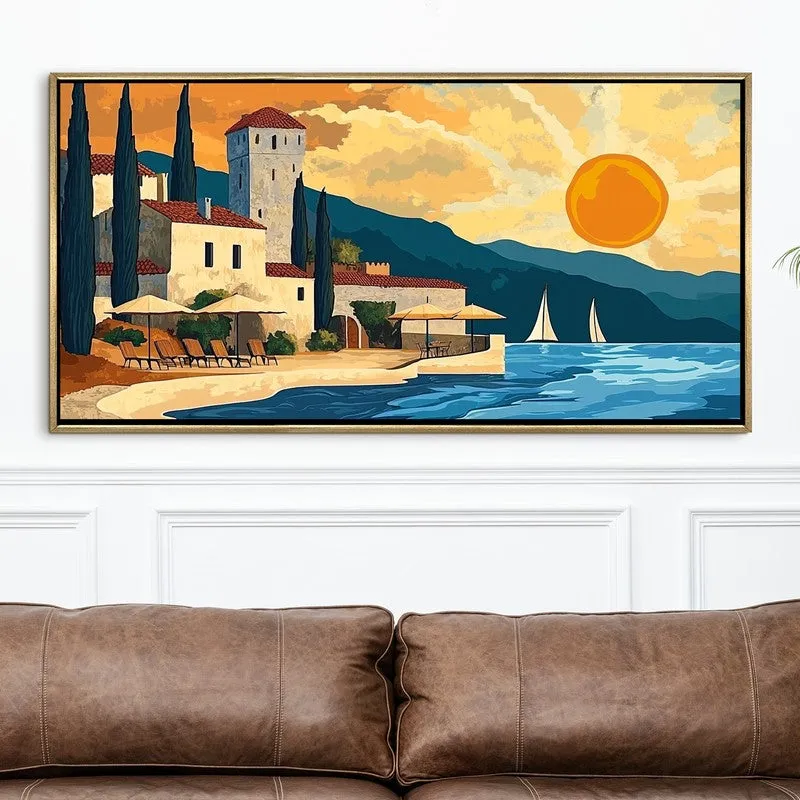 Aurelian Canvas Wall Painting With Frame media 4