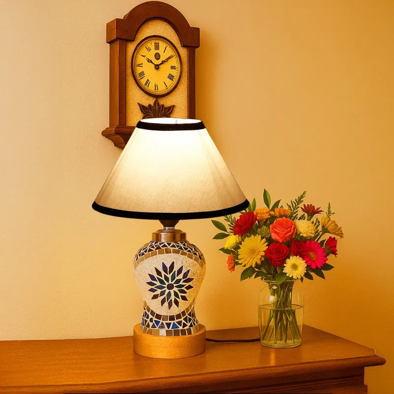 Velion Wooden Table Lamp - Multicolor media 1