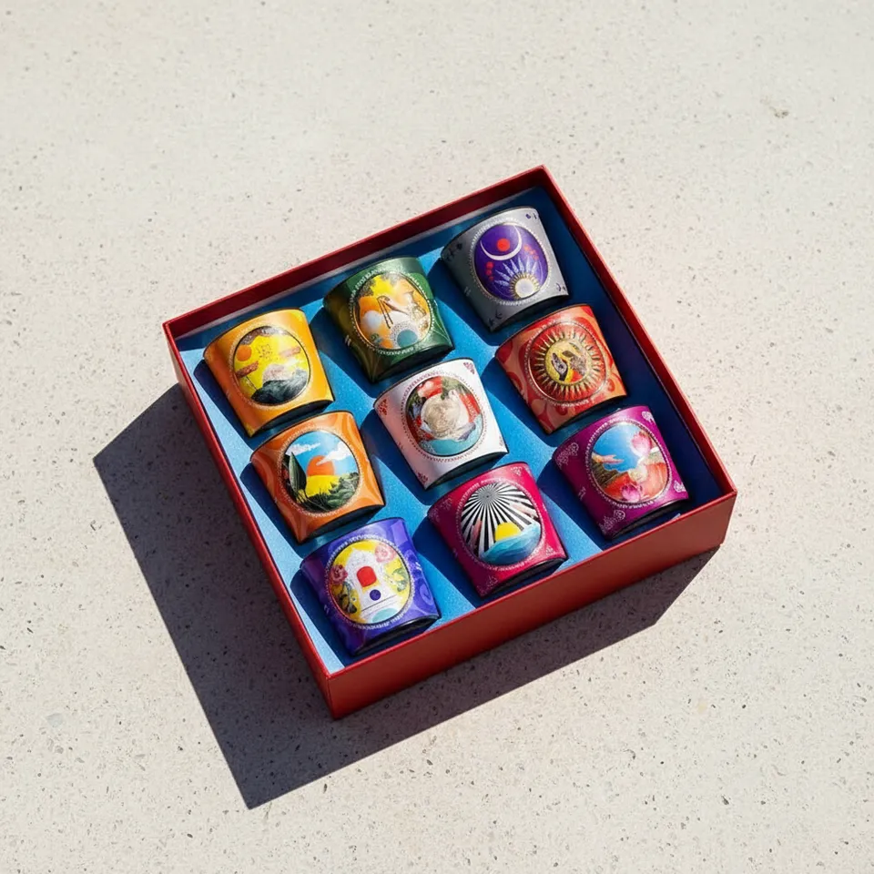 Virtues Gift Set - 9 Scented Votive Candles media 1