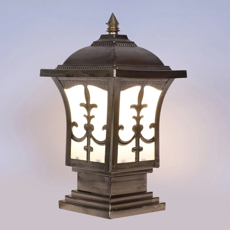 Aspen II Outdoor Lamp - Gold media 6