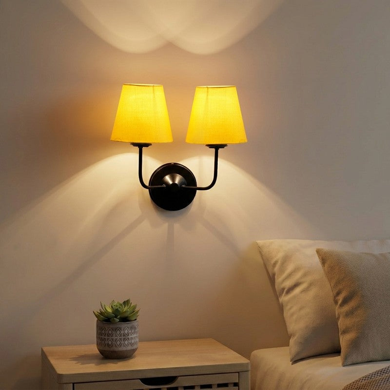 SoftGlow Twin Sunny Cotton Wall Lamp