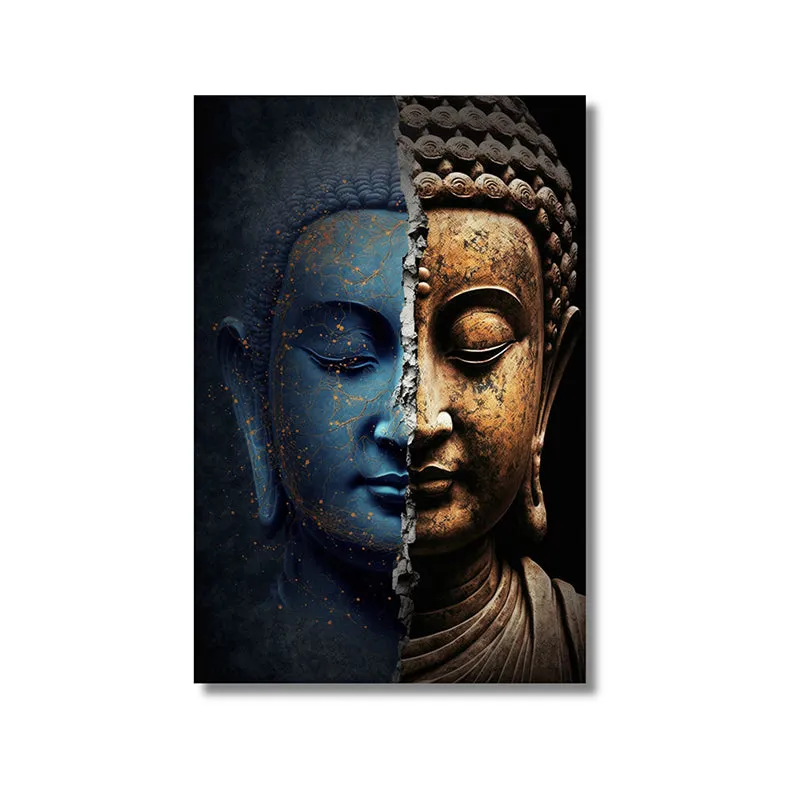 Buddha Obscura Canvas Wall Painting media 3