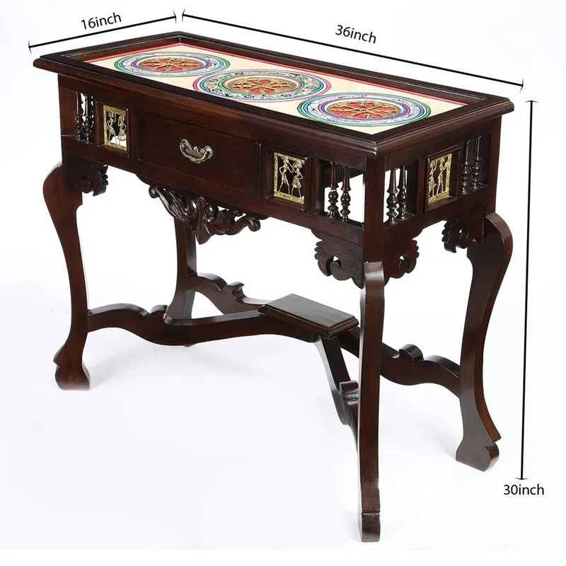Atar Teak Wood Console Table media 6
