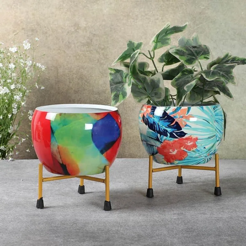 Wilma Glow Planter - Set Of Two media 5
