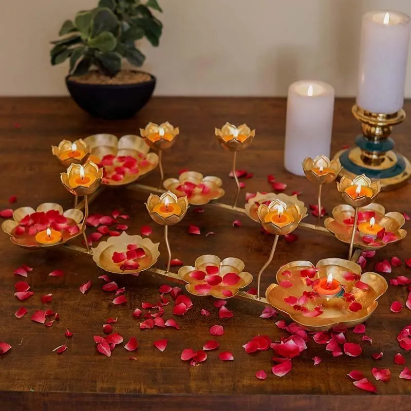 Divinity Multi-Diya Holder media 1