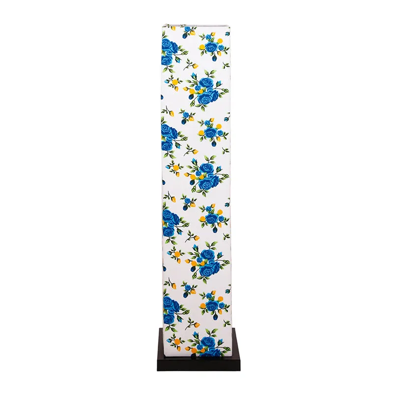 Alba Abita Wooden Tower Floor Lamp media 3