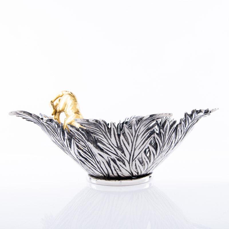 Panther Feast Accent Bowl - Silver media 4