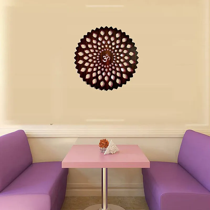 Intricate Aum Polyester & MDF Wall Hanging media 1