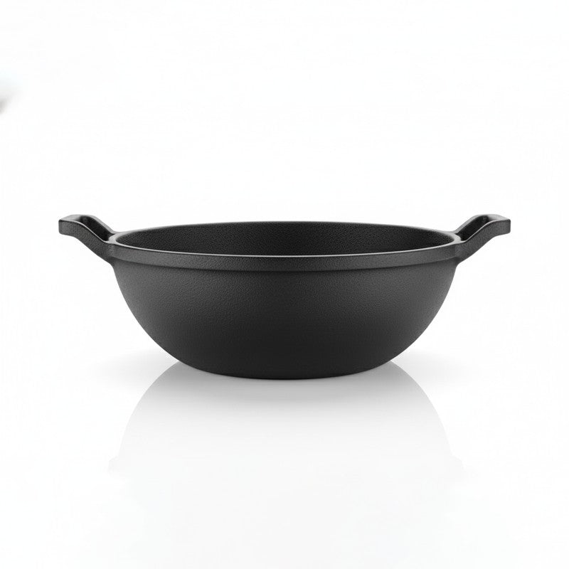 Wokline Cast Iron Deep Kadhai - 3000 mL media 3