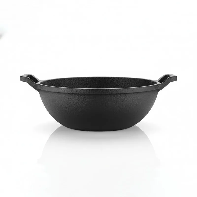 Wokline Cast Iron Deep Kadhai - 3000 mL media 3