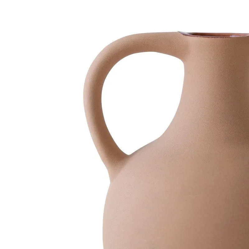 Sandstone Twin Handle Ceramic Vase media 7