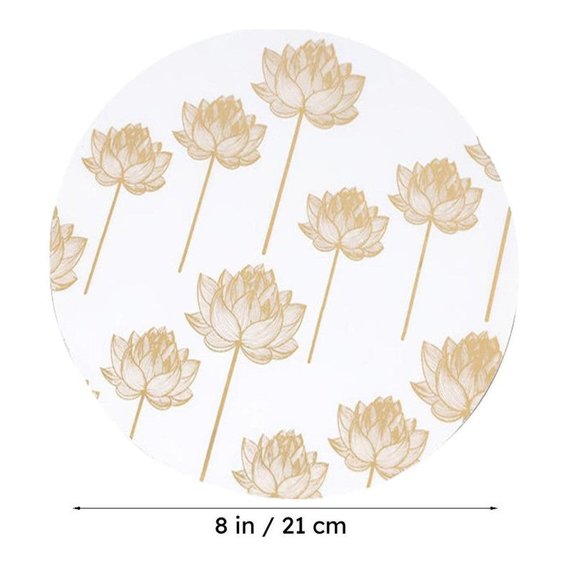 Lotus Lumina Enamel Coated Trivet - Set Of Two media 6