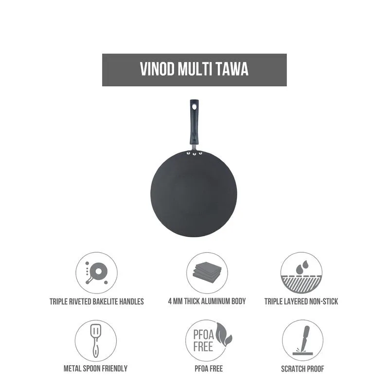 Vinod Fayron Non Stick Dosa Tawa - 33 cm media 8