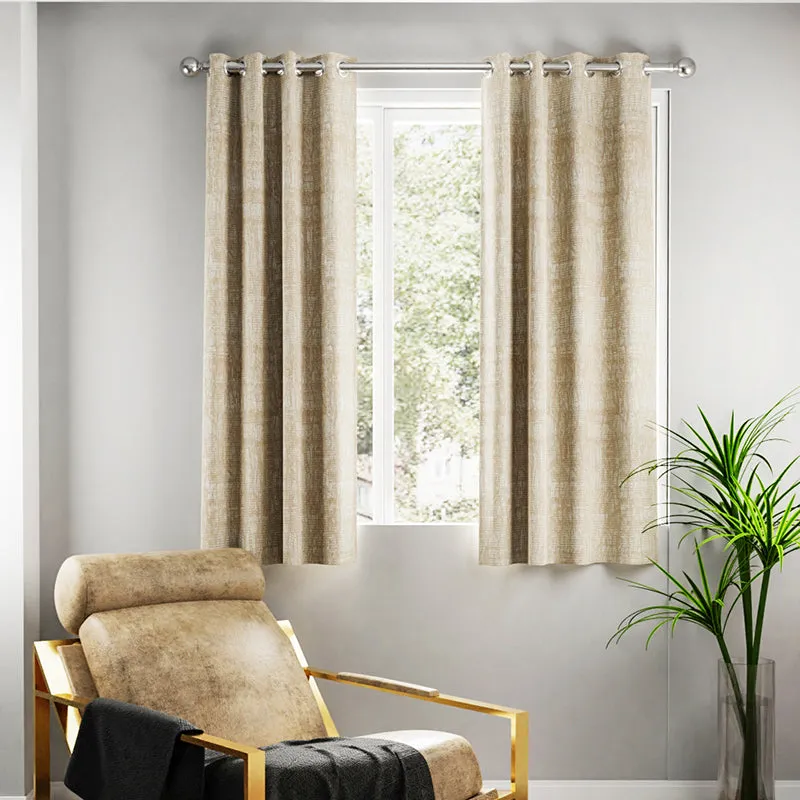 Aurelius Jacquard Blackout Curtain - Set Of Two media 1