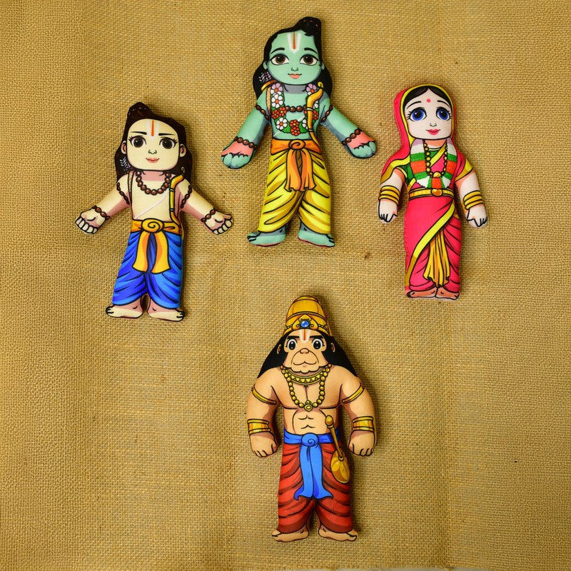 Ramayana Festive Showpiece - Set Of Four