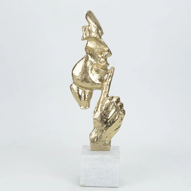 Pindrop Silence Showpiece - Gold media 3