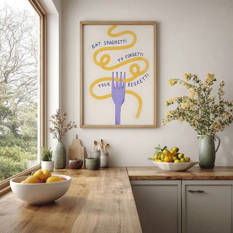 NoodleLoop Archival Canvas Wall Art - Brown media 5