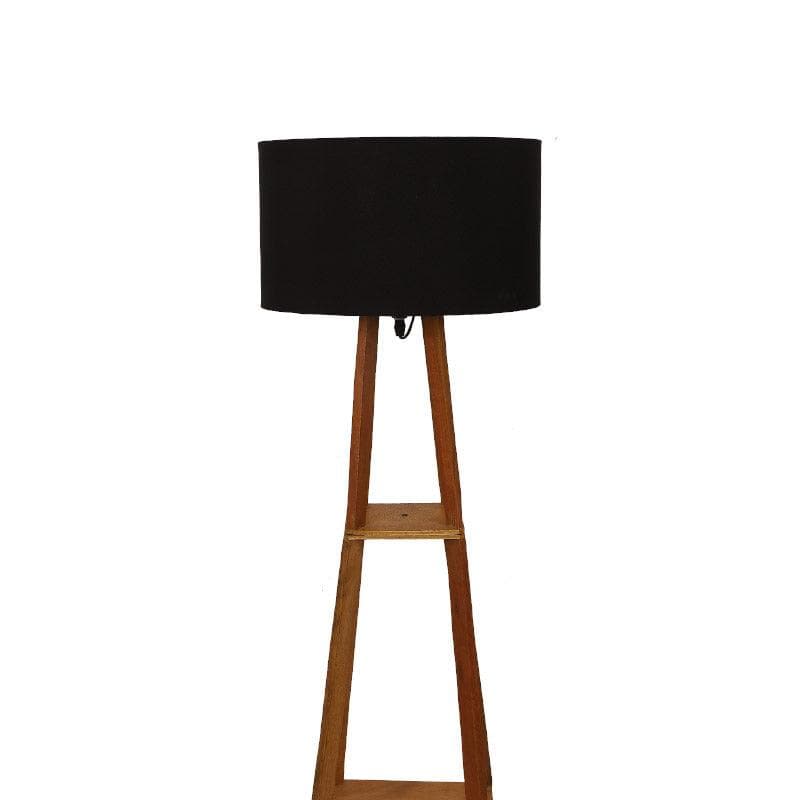 Blace Netima Floor Lamp With Shelf - Black media 5