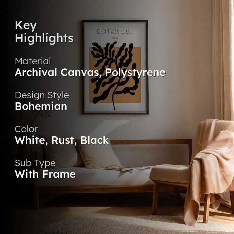 Living Rhythm Canvas Wall Painting With Black Frame media 2