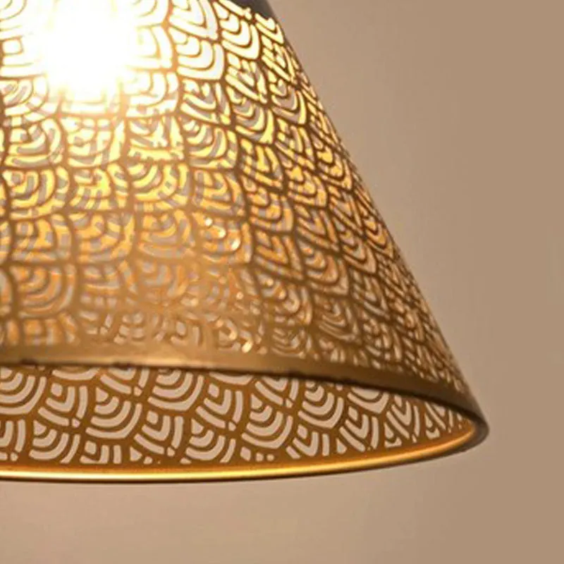 Orange Tree Ralp Conical Steel Ceiling Lamp media 5
