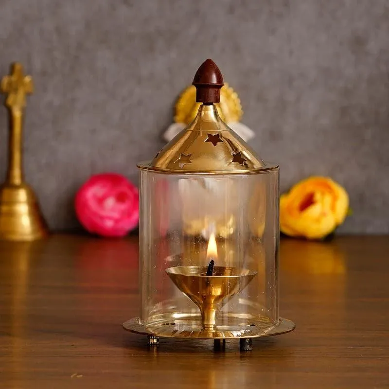 Dalaja Brass Diya - Small media 3