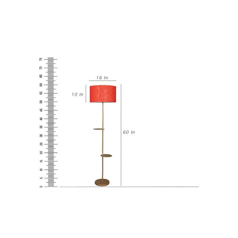 Mirami Lori Floor Lamp With Shelf media 6