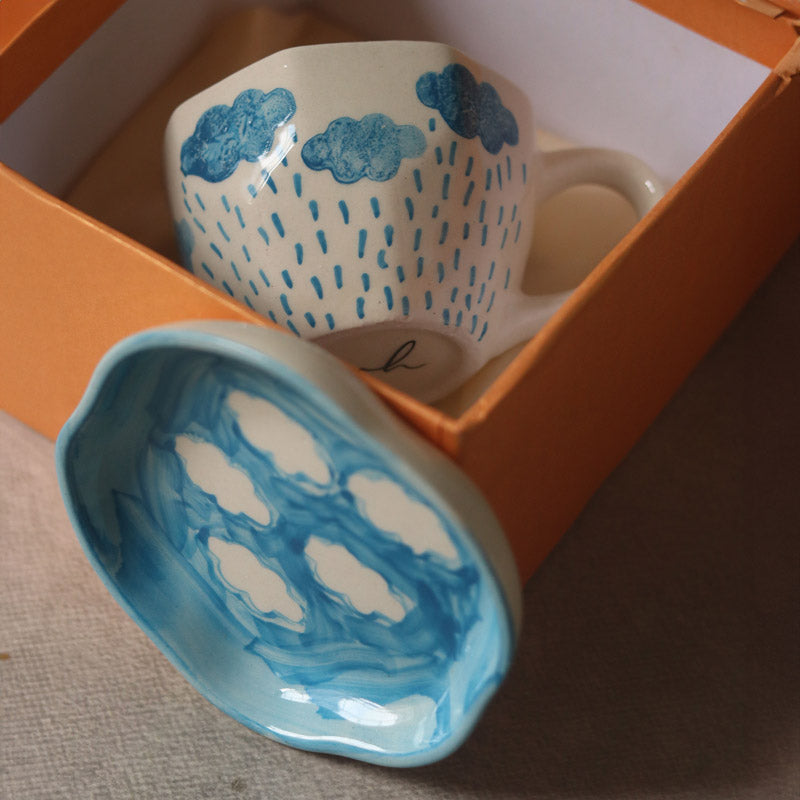 Petrichor Cup & Saucer Gift Box media 4