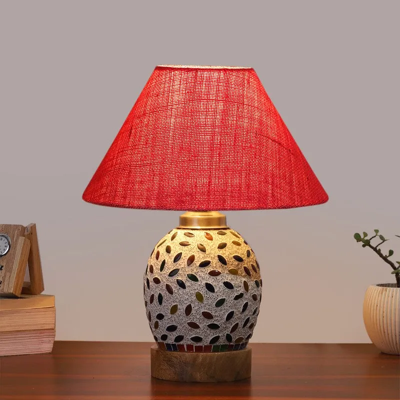 Seravia Wooden Table Lamp - Multicolor media 3