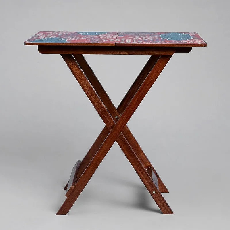 India Circus Wood Heritage Folding Side Table media 6