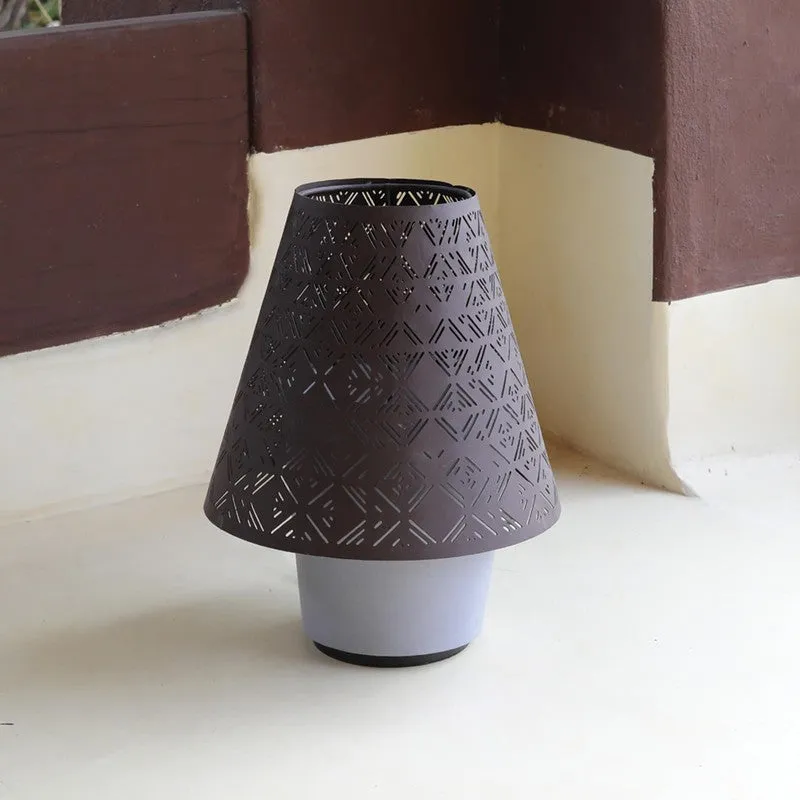 Orange Tree Killa Mild Steel Table Lamp - Grey,White media 2