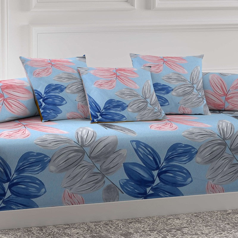 Palmirae Printed Diwan Set - Six Piece Set media 4