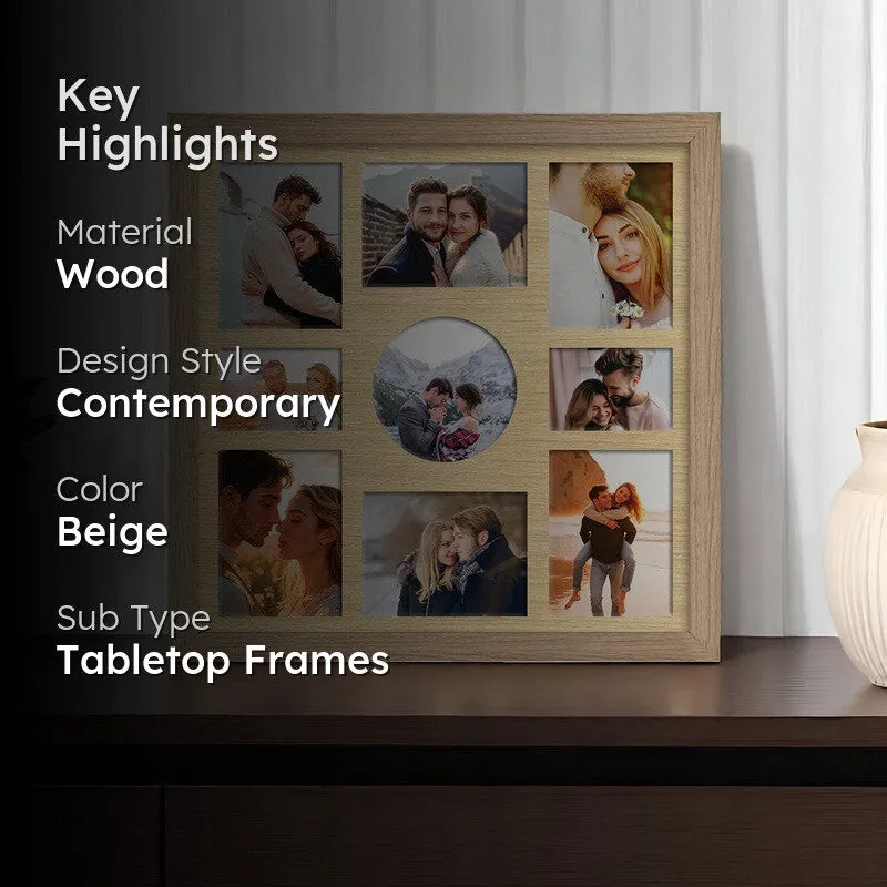 Keepsakes Collage Photo Frame - Beige media 2