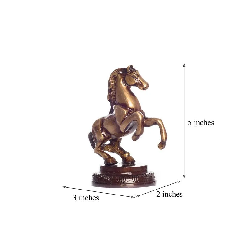 Brass Horse Antique Showpiece media 6