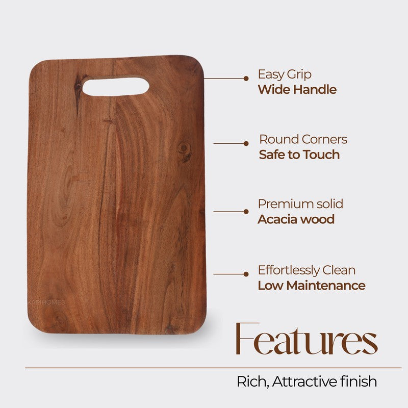 Branorin Boho Acacia Wood Chopping Board media 6