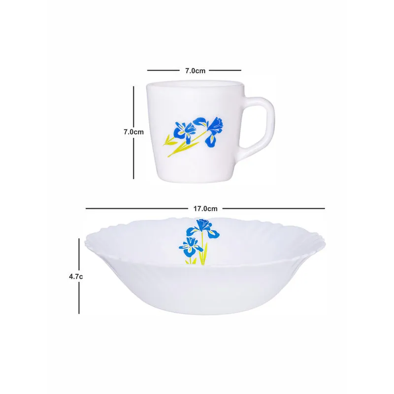 Cello Bioda Floral Tea & Snack Set - Five Piece Set media 5