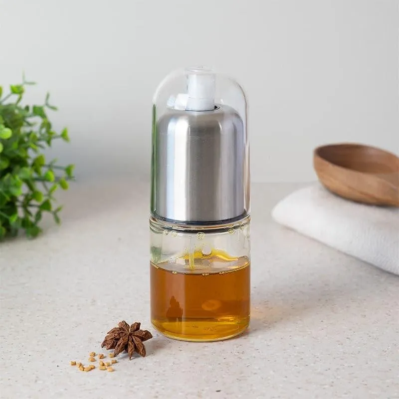 Fosto Transparent Oil Spray Dispenser - 260 ML media 1